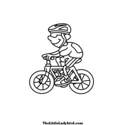 Disegno da colorare: Bicicletta / Bicicletta (Trasporto) #136998 - Pagine da Colorare Stampabili Gratuite