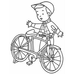 Disegno da colorare: Bicicletta / Bicicletta (Trasporto) #137002 - Pagine da Colorare Stampabili Gratuite