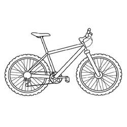 Disegno da colorare: Bicicletta / Bicicletta (Trasporto) #137003 - Pagine da Colorare Stampabili Gratuite