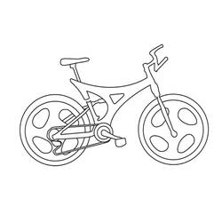 Disegno da colorare: Bicicletta / Bicicletta (Trasporto) #137036 - Pagine da Colorare Stampabili Gratuite