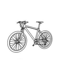 Disegno da colorare: Bicicletta / Bicicletta (Trasporto) #137095 - Pagine da Colorare Stampabili Gratuite