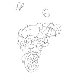 Disegno da colorare: Bicicletta / Bicicletta (Trasporto) #137103 - Pagine da Colorare Stampabili Gratuite