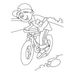 Disegno da colorare: Bicicletta / Bicicletta (Trasporto) #137160 - Pagine da Colorare Stampabili Gratuite