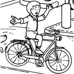 Disegno da colorare: Bicicletta / Bicicletta (Trasporto) #137184 - Pagine da Colorare Stampabili Gratuite