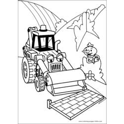 Disegno da colorare: Bulldozer / escavatore meccanico (Trasporto) #141741 - Pagine da Colorare Stampabili Gratuite