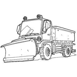 Disegno da colorare: Bulldozer / escavatore meccanico (Trasporto) #141746 - Pagine da Colorare Stampabili Gratuite
