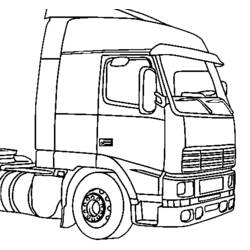Disegno da colorare: Camion (Trasporto) #135553 - Pagine da Colorare Stampabili Gratuite