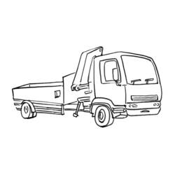 Disegno da colorare: Camion (Trasporto) #135690 - Pagine da Colorare Stampabili Gratuite