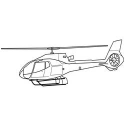 Disegno da colorare: Elicottero (Trasporto) #136043 - Pagine da Colorare Stampabili Gratuite