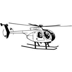 Disegno da colorare: Elicottero (Trasporto) #136047 - Pagine da Colorare Stampabili Gratuite