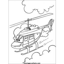 Disegno da colorare: Elicottero (Trasporto) #136053 - Pagine da Colorare Stampabili Gratuite