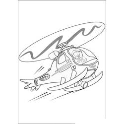 Disegno da colorare: Elicottero (Trasporto) #136191 - Pagine da Colorare Stampabili Gratuite