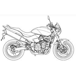 Disegno da colorare: Moto (Trasporto) #136261 - Pagine da Colorare Stampabili Gratuite