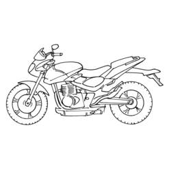 Disegno da colorare: Moto (Trasporto) #136265 - Pagine da Colorare Stampabili Gratuite