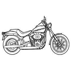 Disegno da colorare: Moto (Trasporto) #136286 - Pagine da Colorare Stampabili Gratuite
