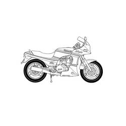 Disegno da colorare: Moto (Trasporto) #136303 - Pagine da Colorare Stampabili Gratuite