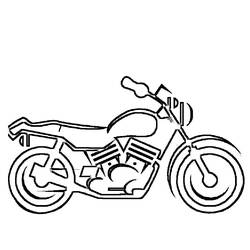 Disegno da colorare: Moto (Trasporto) #136312 - Pagine da Colorare Stampabili Gratuite