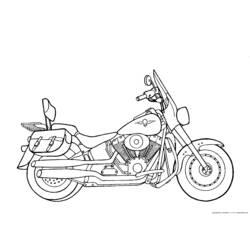 Disegno da colorare: Moto (Trasporto) #136329 - Pagine da Colorare Stampabili Gratuite
