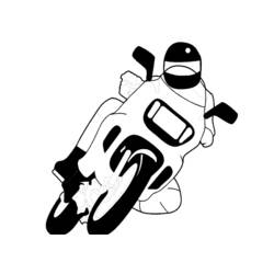 Disegno da colorare: Moto (Trasporto) #136404 - Pagine da Colorare Stampabili Gratuite