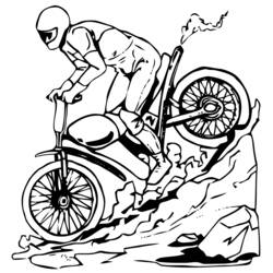 Disegno da colorare: Motocross (Trasporto) #136512 - Pagine da Colorare Stampabili Gratuite