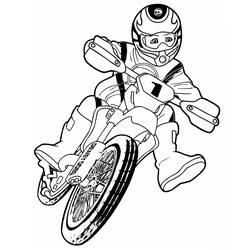 Disegno da colorare: Motocross (Trasporto) #136519 - Pagine da Colorare Stampabili Gratuite