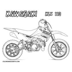 Disegno da colorare: Motocross (Trasporto) #136597 - Pagine da Colorare Stampabili Gratuite