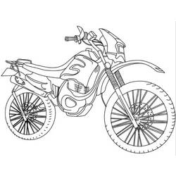 Disegno da colorare: Motocross (Trasporto) #136687 - Pagine da Colorare Stampabili Gratuite