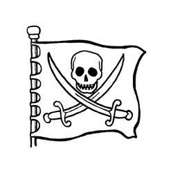 Disegno da colorare: Nave pirata (Trasporto) #138227 - Pagine da Colorare Stampabili Gratuite