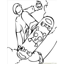 Disegno da colorare: Skateboard / Skateboard (Trasporto) #139292 - Pagine da Colorare Stampabili Gratuite