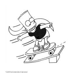 Disegno da colorare: Skateboard / Skateboard (Trasporto) #139318 - Pagine da Colorare Stampabili Gratuite