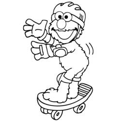 Disegno da colorare: Skateboard / Skateboard (Trasporto) #139365 - Pagine da Colorare Stampabili Gratuite