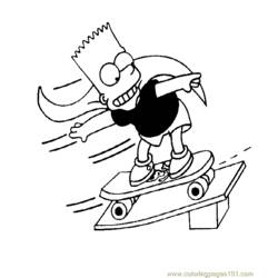 Disegno da colorare: Skateboard / Skateboard (Trasporto) #139520 - Pagine da Colorare Stampabili Gratuite
