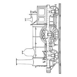 Disegno da colorare: Treno / Locomotiva (Trasporto) #135031 - Pagine da Colorare Stampabili Gratuite