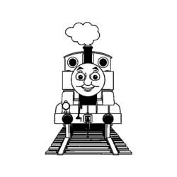 Disegno da colorare: Treno / Locomotiva (Trasporto) #135254 - Pagine da Colorare Stampabili Gratuite