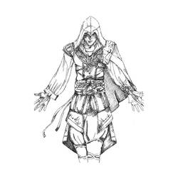Disegno da colorare: Assassin's Creed (Videogiochi) #111927 - Pagine da Colorare Stampabili Gratuite