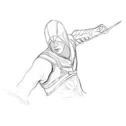 Disegno da colorare: Assassin's Creed (Videogiochi) #111942 - Pagine da Colorare Stampabili Gratuite