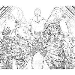 Disegno da colorare: Assassin's Creed (Videogiochi) #111928 - Pagine da Colorare Stampabili Gratuite
