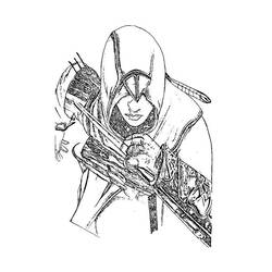 Disegno da colorare: Assassin's Creed (Videogiochi) #111945 - Pagine da Colorare Stampabili Gratuite