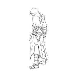 Disegno da colorare: Assassin's Creed (Videogiochi) #111954 - Pagine da Colorare Stampabili Gratuite