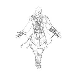Disegno da colorare: Assassin's Creed (Videogiochi) #111989 - Pagine da Colorare Stampabili Gratuite