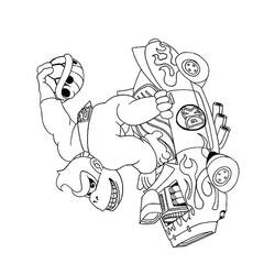 Disegno da colorare: Donkey Kong (Videogiochi) #112162 - Pagine da Colorare Stampabili Gratuite