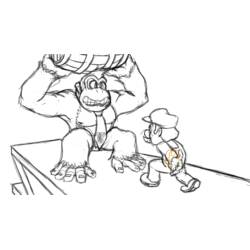 Disegno da colorare: Donkey Kong (Videogiochi) #112179 - Pagine da Colorare Stampabili Gratuite