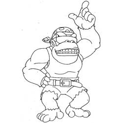 Disegno da colorare: Donkey Kong (Videogiochi) #112188 - Pagine da Colorare Stampabili Gratuite