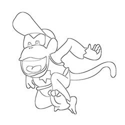 Disegno da colorare: Donkey Kong (Videogiochi) #112194 - Pagine da Colorare Stampabili Gratuite