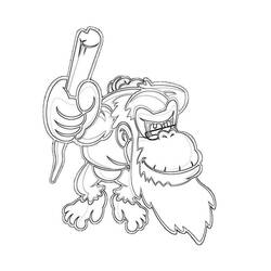 Disegno da colorare: Donkey Kong (Videogiochi) #112198 - Pagine da Colorare Stampabili Gratuite