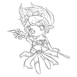 Disegni da colorare: League of Legends - Pagine da Colorare Stampabili Gratuite
