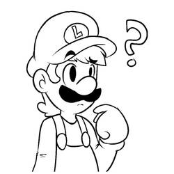 Disegni da colorare: Luigi - Pagine da Colorare Stampabili Gratuite