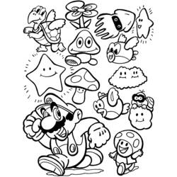 Disegno da colorare: Mario Bros (Videogiochi) #112467 - Pagine da Colorare Stampabili Gratuite