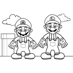 Disegno da colorare: Mario Bros (Videogiochi) #112475 - Pagine da Colorare Stampabili Gratuite