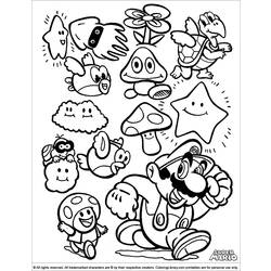 Disegno da colorare: Mario Bros (Videogiochi) #112476 - Pagine da Colorare Stampabili Gratuite